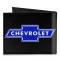 Canvas Bi-Fold Wallet - Chevy Bowtie Logo CENTERED