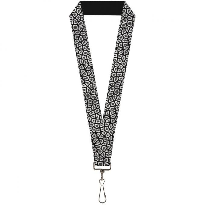 Buckle-Down Lanyard - Leopard Black