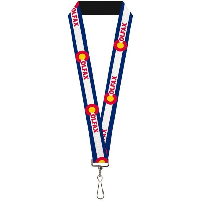 Buckle-Down Lanyard - Colfax Colorado Flag