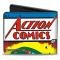 Bi-Fold Wallet - Classic ACTION COMICS Issue #1 Superman Lifting Car Cover Pose