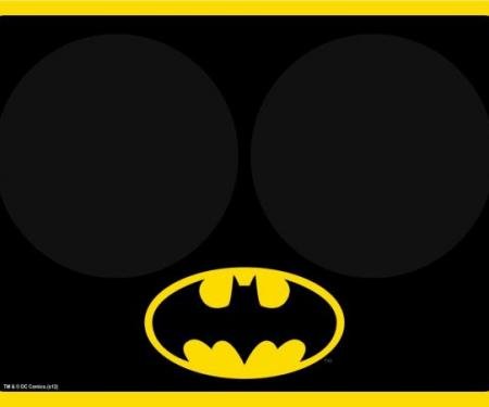 Placemat - Batman Black/Yellow w/Bowl Markers