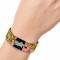 Elastic Bracelet - 1.0" - SpongeBob & Patrick Starfish Poses Pineapple Gold