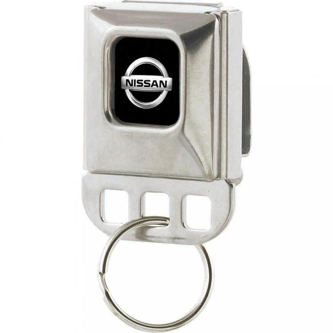 Keyholder - Nissan Full Color Black/Silver Logo