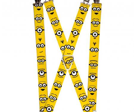 Suspenders - 1.0" - Minion Expressions Yellow/Black