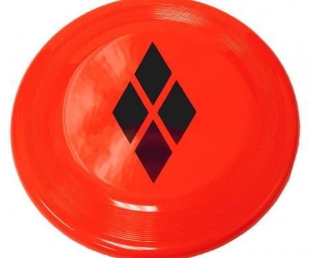 Dog Toy Frisbee - Harley Quinn Diamond Icon Red/Black