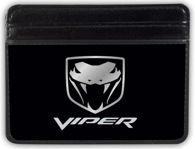 Weekend Wallet - Dodge VIPER Logo Black/Silver