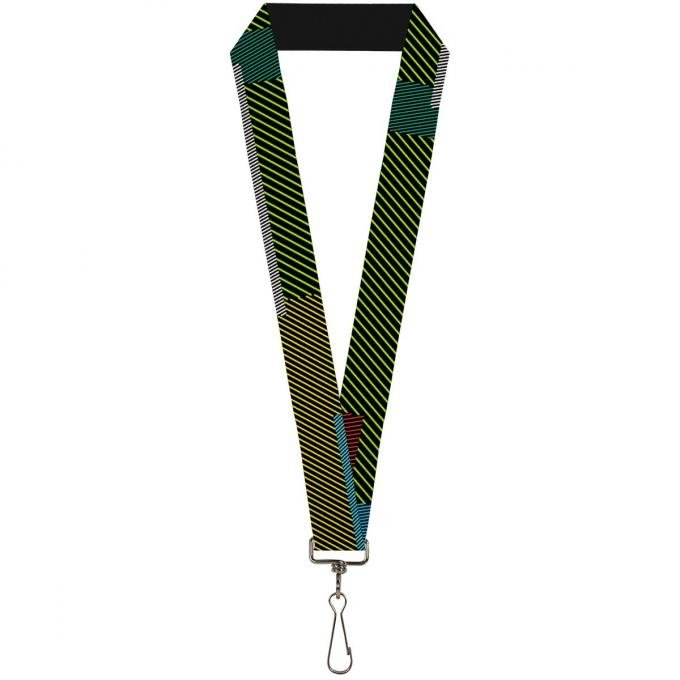 Buckle-Down Lanyard - HARAMBE 1999-2016 Black/Grays/Red