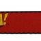 Dog Leash - BAZINGA! Red/Gold/Black