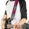 Guitar Strap - Love Love Pink