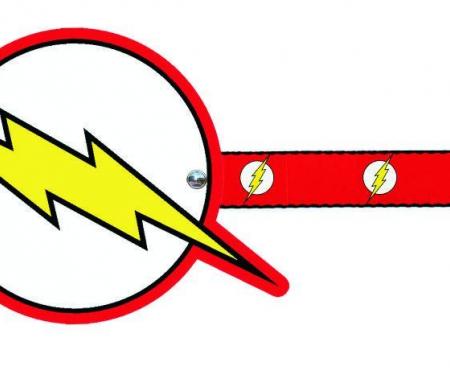Dog Leash Cape - Flash Logo Cape + Flash Logo Red/White/Yellow