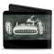Bi-Fold Wallet - CORVETTE '56 SS Bumper + Grill Black/Grays/White