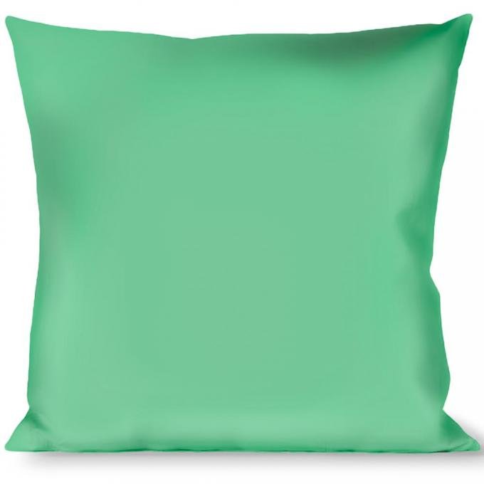 Buckle-Down Throw Pillow - Solid Rainforest Green