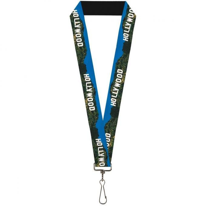 Buckle-Down Lanyard - Vivid HOLLYWOOD Sign