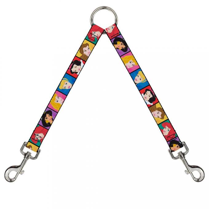 Dog Leash Splitter - Disney Princess Blocks