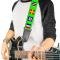 Guitar Strap - Nautical Flags Green/Multi Color