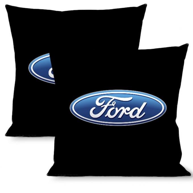 Throw Pillow - Ford Logo