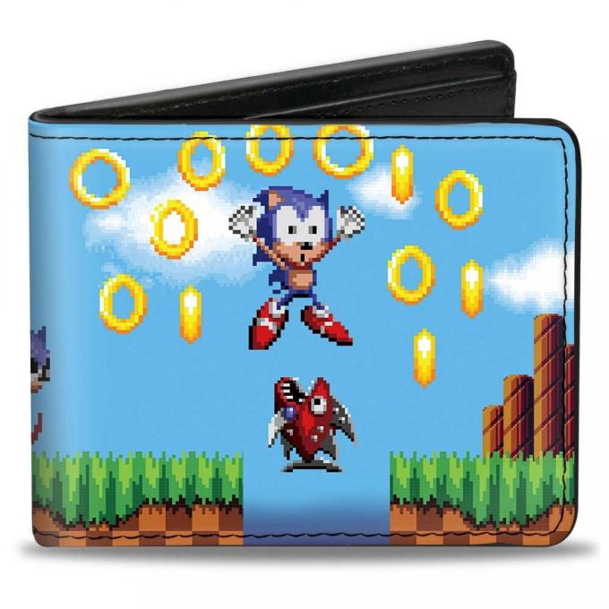 SONIC CLASSIC
Bi-Fold Wallet - Sonic Pixelated Run/Game Over Fall Scene2