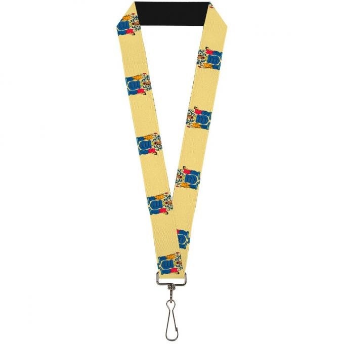 Buckle-Down Lanyard - New Jersey Flag