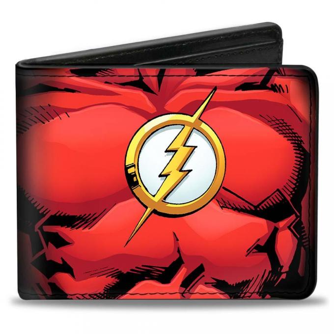Bi-Fold Wallet - Flash Chest Logo