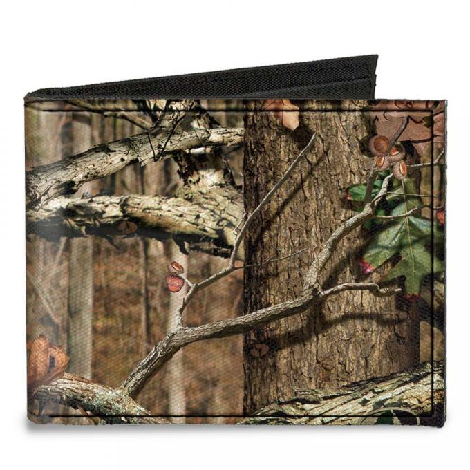 Canvas Bi-Fold Wallet - Mossy Oak Break-Up Infinity
