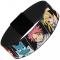 Elastic Bracelet - 1.0" - Fairy Tail Team Natsu 4-Character & Happy Face Blocks