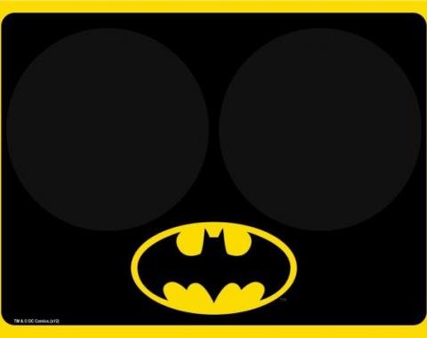 Placemat - Batman Black/Yellow w/Bowl Markers