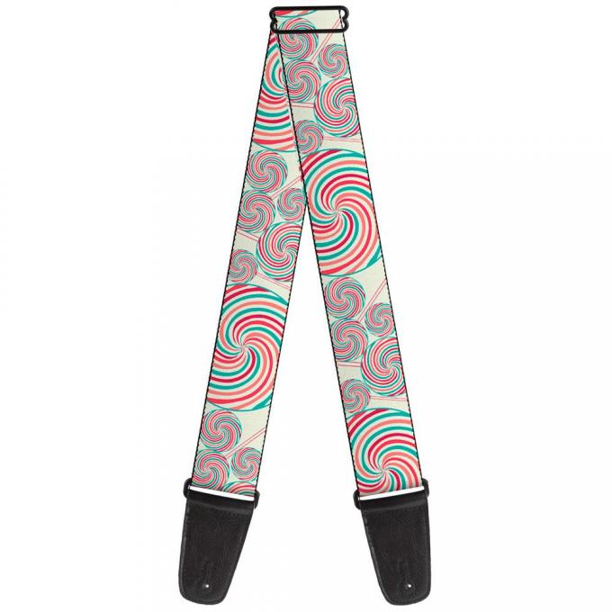 Guitar Strap - Lollipops