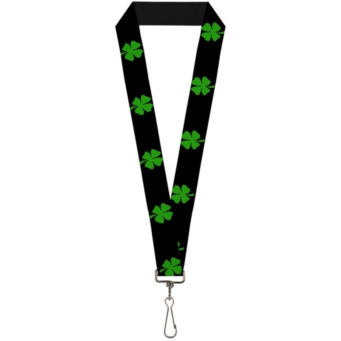Buckle-Down Lanyard - St. Pat's Black/Green