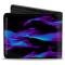 Bi-Fold Wallet - MEGA CHARIZARD X Pose/Flames Black/Blues