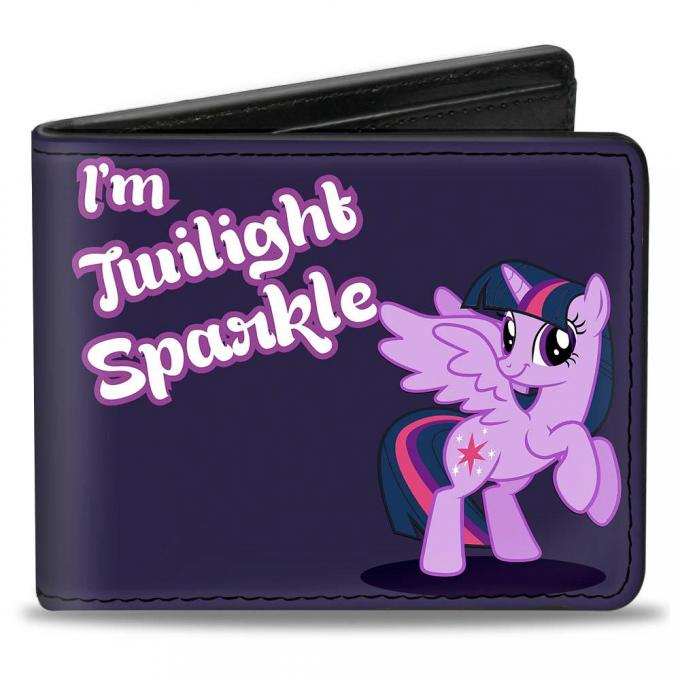 Bi-Fold Wallet - Twilight Sparkle I'M TWILIGHT SPARKLE Purple