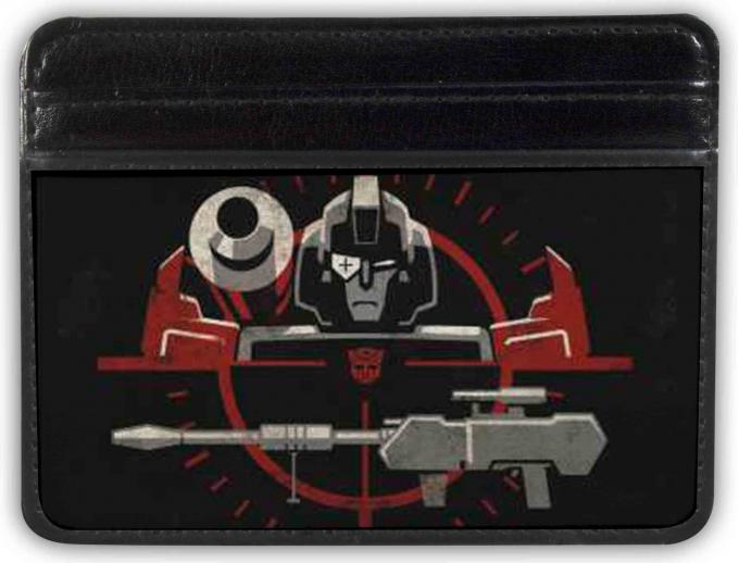 Weekend Wallet - Optimus Prime Target Pose/Blaster Black/Red/Gray