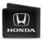 Bi-Fold Wallet - Honda Logo Black/Silver/White