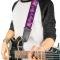 Guitar Strap - Angry Girl Purple/Pink