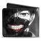Bi-Fold Wallet - TOKYO GHOUL White Hair + Masked Kaneki