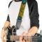 Guitar Strap - Honor CLOSE-UP Yellow