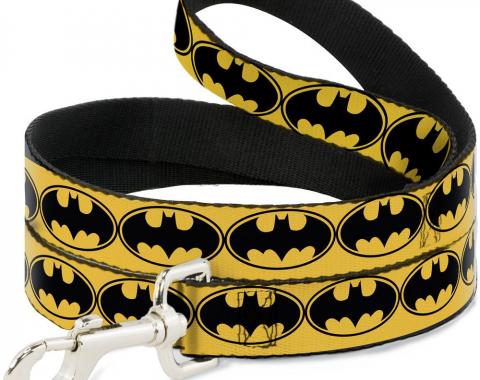 Dog Leash Bat Signal-3 Yellow/Black/Yellow