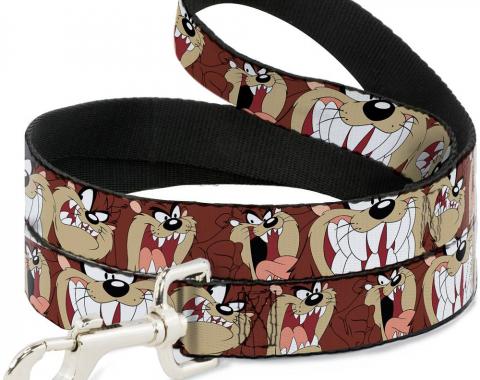 Dog Leash Tasmanian Devil Expressions Brown