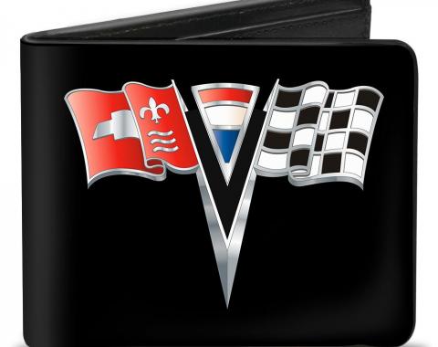 Bi-Fold Wallet - Corvette Stingray C2 Emblem Black