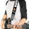 Guitar Strap - I Heart Waffles Text