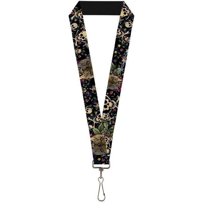 Buckle-Down Lanyard - Trust No One C/U Black