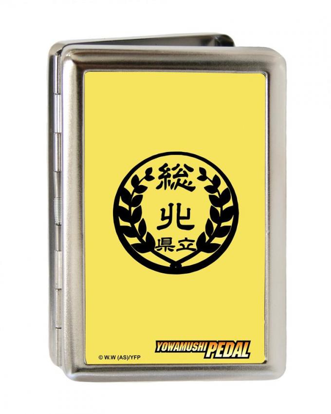 Business Card Holder - LARGE - YOWAMUSHI PEDAL Shohoku High School Crest FCG Yellow/Black
