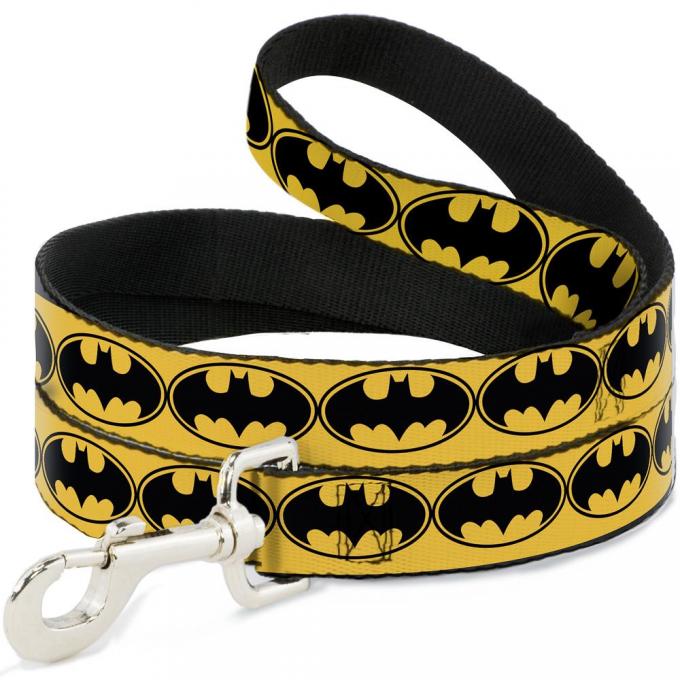 Dog Leash Bat Signal-3 Yellow/Black/Yellow