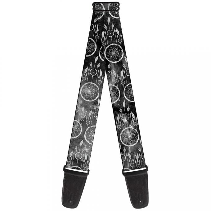 Guitar Strap - Dream Catcher Galaxy Black/White