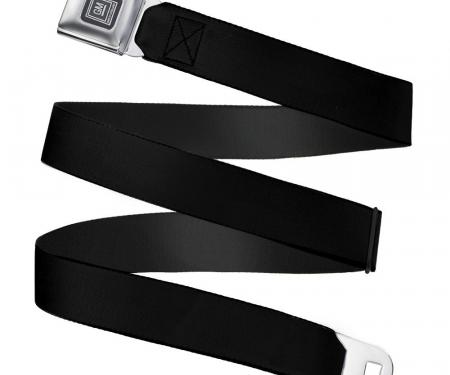 GM Seatbelt Belt - Black Webbing