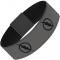 Elastic Bracelet - 1.0" - Reverse Flash Logo Gray/Black