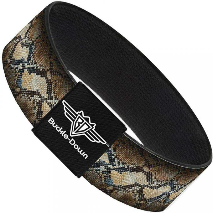 Buckle-Down Elastic Bracelet - Snake Skin 4