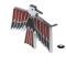 AMD Door Panel Emblem, Bird Logo, LR or RH, 68-69 Firebird with Deluxe Interior K-7771090