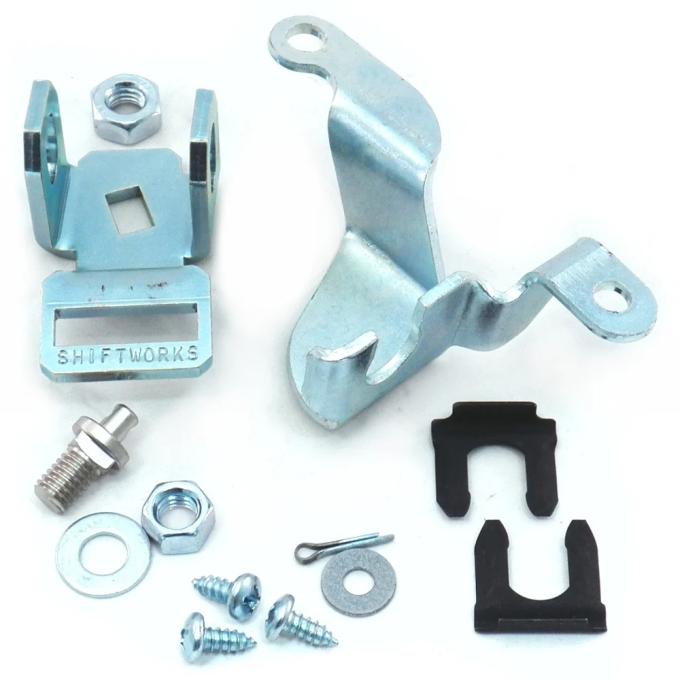 Shiftworks 1968-1972 Chevrolet Chevelle 3-Speed Transmission Connection Kit With Factory Style Pan Bracket C402