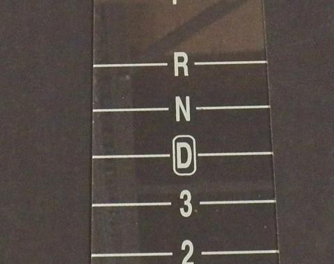 Shiftworks 1968-1970 Chevrolet Chevelle Console Indicator Lens S118