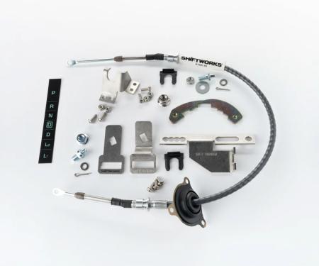 Shiftworks 1964-65 Chevelle Factory Shifter Conversion Kit - TH700-R4 / TH200-4R / 4L60 / Base Kit SC2041-C